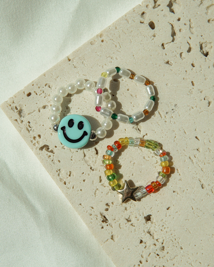 Smiley ☼ Shoe Charm Set