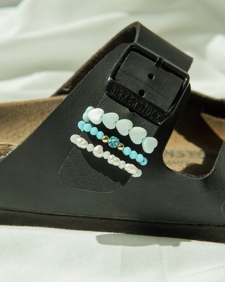Blue Cloud ☼ Shoe Charm Set