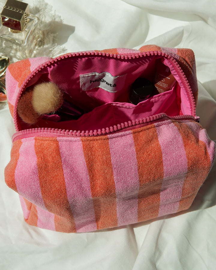 Pink Stripes ☼ Beauty Bag