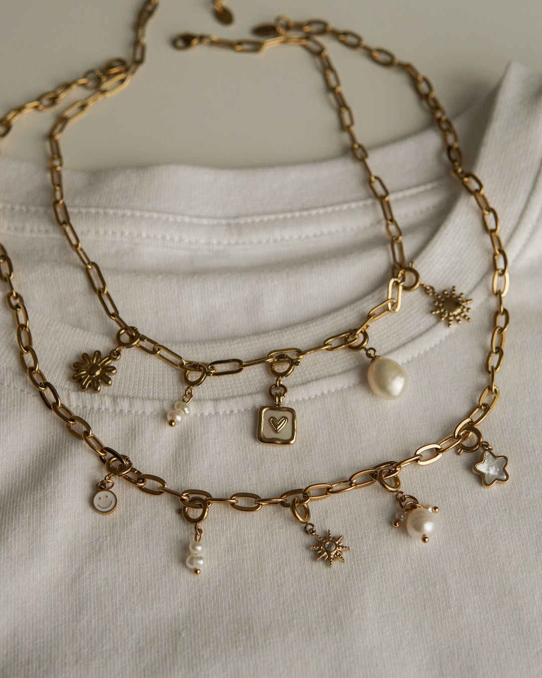 Golden Hour Charms • Kette