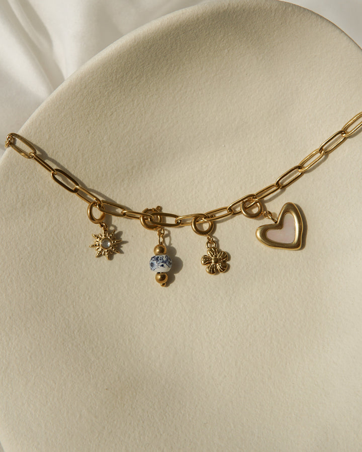 Community Charms Bracelet August